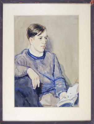 Кузанян Павел Михайлович. Портрет Мити Серова в Сенеже